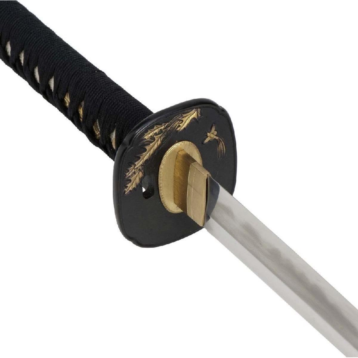 Hand-forged John Lee Golden Autumn Katana - sharp blade ► www.bokken-shop.de. Suitable for Iaido, Bujinkan, Jodo. Your Katana dealer!